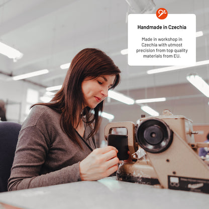 Pouzdro FIXED York pro notebooky o úhlopříčce do 15,3", kávové