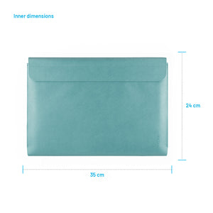 Pouzdro FIXED York pro notebooky o úhlopříčce do 15,3", světle tyrkysové