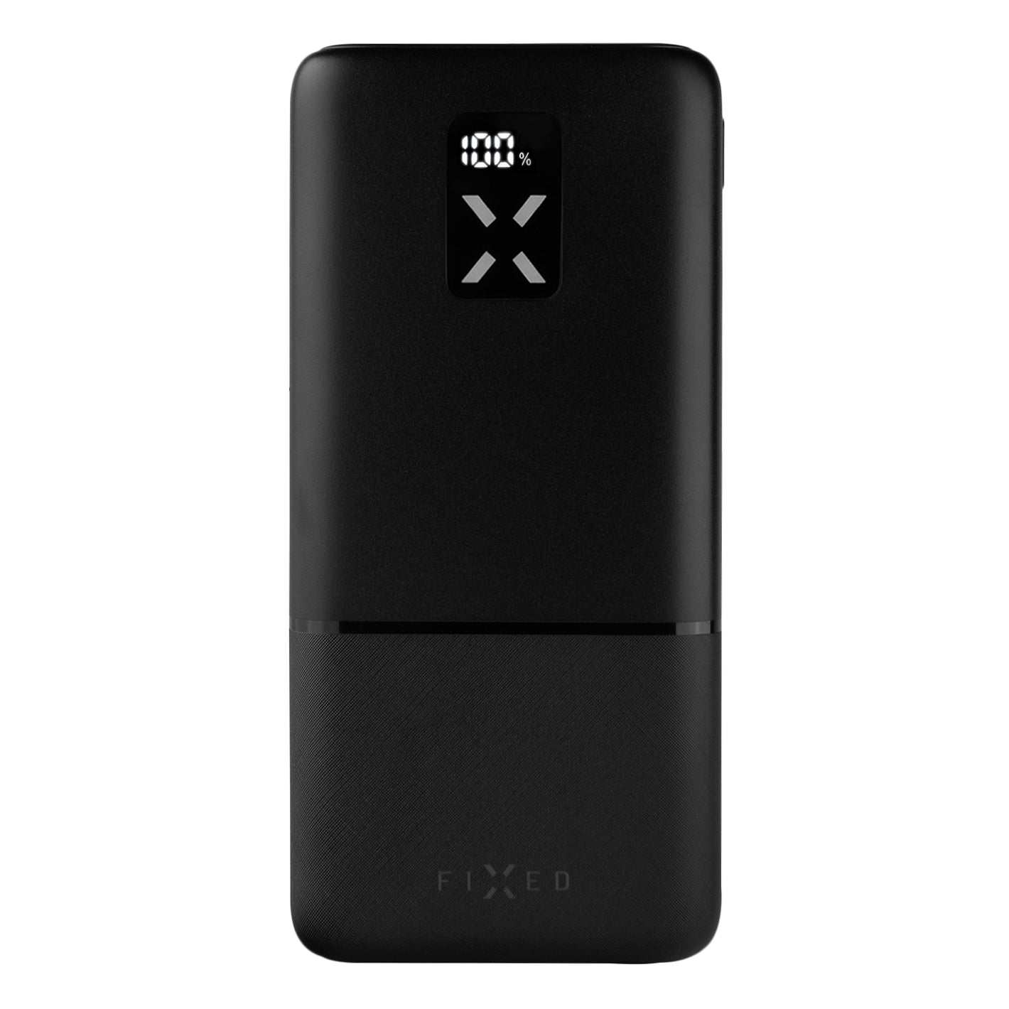 Powerbanka FIXED Zen 20 s LCD displejem a výstupem PD 20W, 20 000 mAh, černá