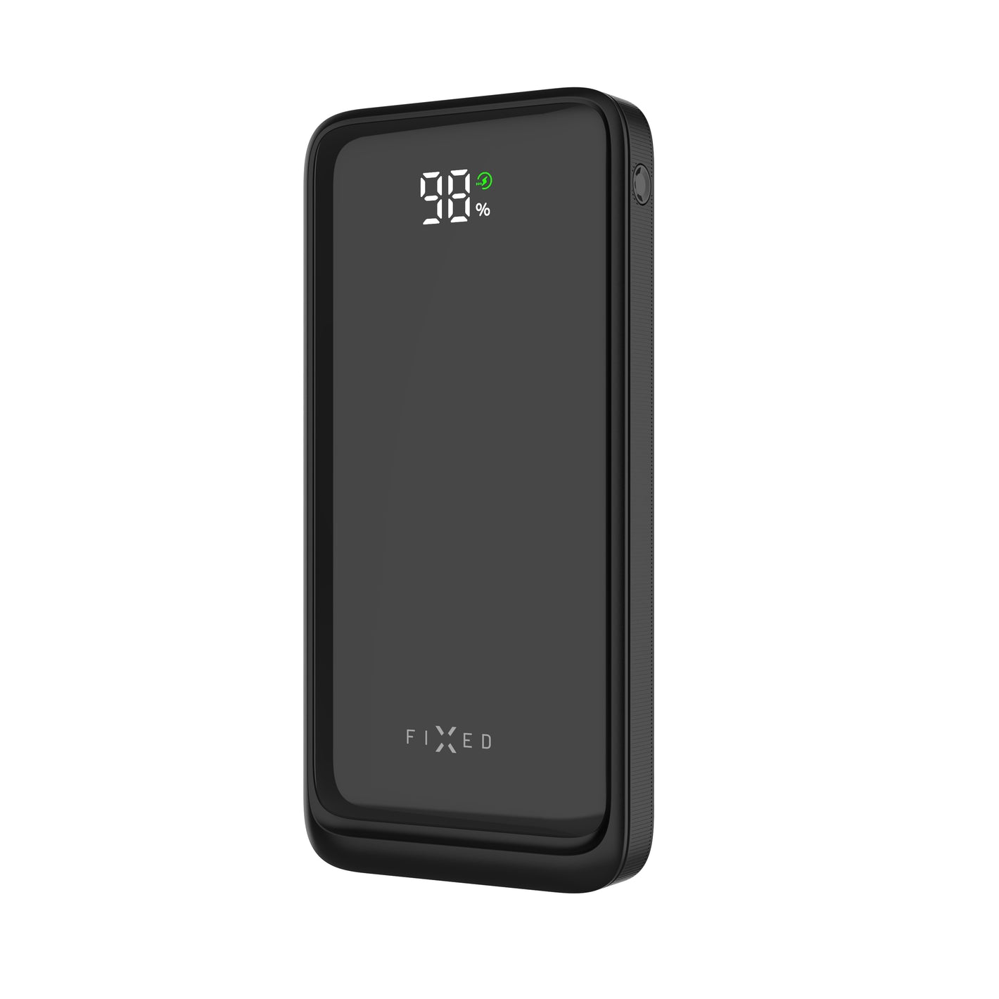Powerbanka FIXED Zen2 10 s LCD displejom a výstupom PD 20W, 10 000 mAh, čierna