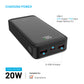 FIXED Zen2 20, PD 20W, 20 000 mAh, black