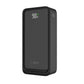 Powerbanka FIXED Zen2 30 s LCD displejom a výstupom PD 20W, 30 000 mAh, čierna