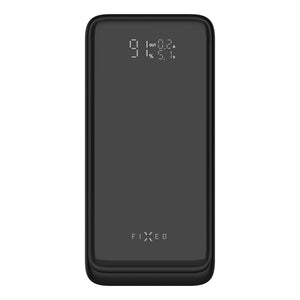 Powerbanka FIXED Zen2 30 Plus s LCD displejem a výstupem PD 65W, 30 000 mAh, černá
