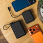 Powerbanka FIXED Zen 10 Loop s LCD displejem a výstupem 30W, 10 000 mAh, černá