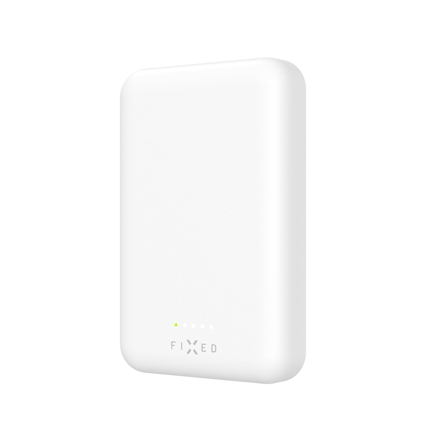 Powerbanka FIXED MagZen s bezdrôtovým nabíjaním a podporou Magsafe, 6 000 mAh, biela