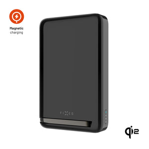 Powerbanka FIXED MagZen 10 Pro s bezdrôtovým nabíjaním so štandardom Qi2 a podporou MagSafe, 10 000 mAh, čierna
