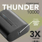 Powerbank Cellularline Thunder 10.000 mAh, schwarz