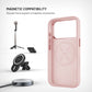 FIXED MagFlow for Apple iPhone 15 Pro, pink