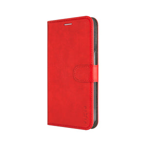 Puzdro typu kniha FIXED Opus pre Samsung Galaxy S25+, červené