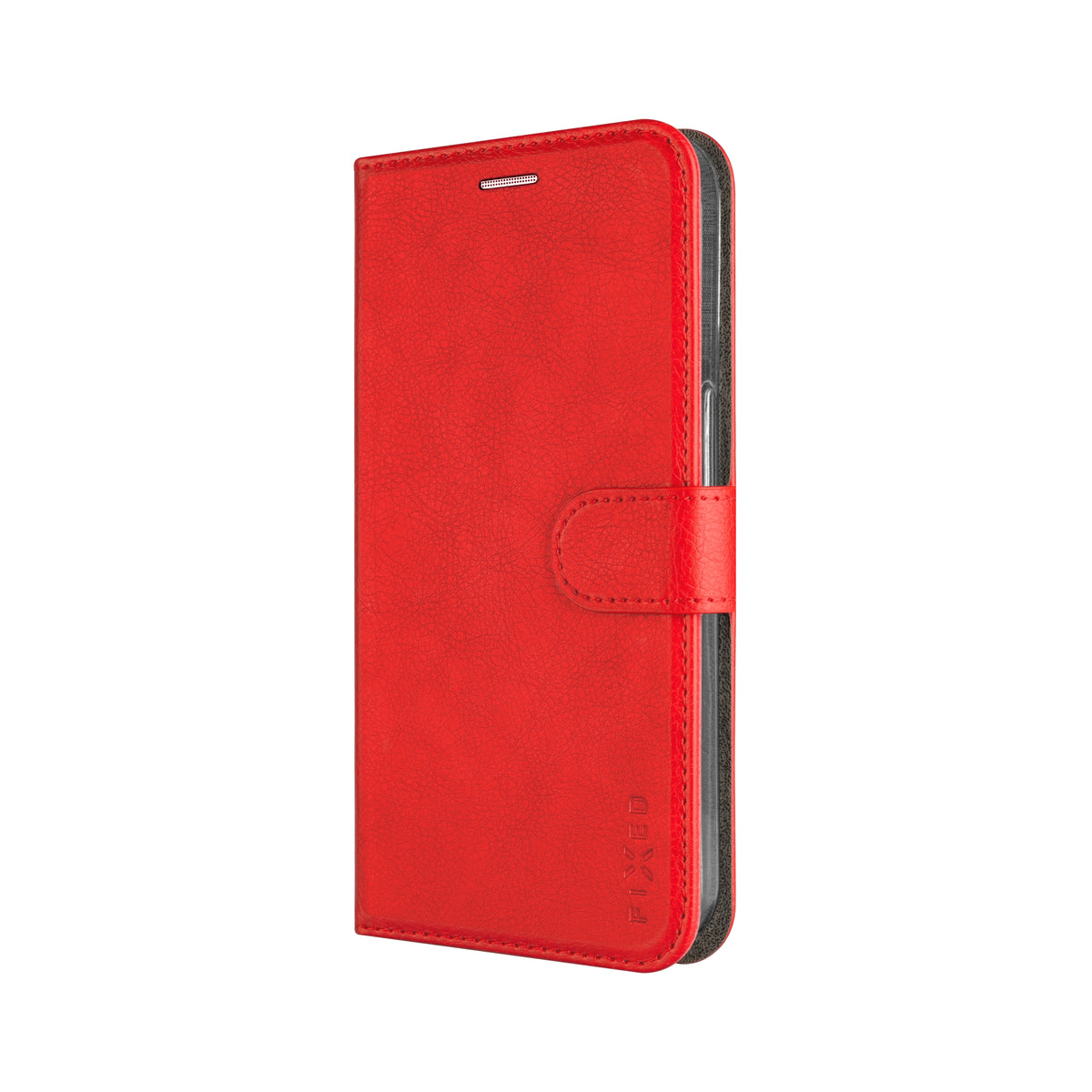 Etui typu książka FIXED Opus dla Samsung Galaxy A18, czerwone