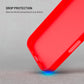 FIXED Story Back Cover for Apple iPhone 15 Pro, red