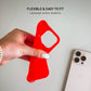 FIXED Story Back Cover for Samsung Galaxy S24, red