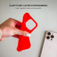 Tylna gumowana osłona FIXED Story dla Apple iPhone 13 Mini, czerwona
