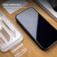 Niezwykle wytrzymałe szkło hartowane FIXED Long-Life z aplikatorem anti-dust do Apple iPhone 16, czarne