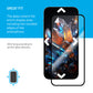 Prémiové ochranné tvrzené sklo FIXED Armor s aplikátorem pro Samsung Galaxy A35 5G, černé