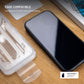 Tvrzené sklo FIXED Full-Cover 2ks s anti-dust aplikátorem pro Apple iPhone 17 Pro, černé