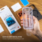Tvrzené sklo FIXED Full-Cover 2ks s anti-dust aplikátorem pro Apple iPhone 17 Pro, černé