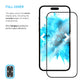 FIXED Full Cover 2,5D Tempered Glass with applicator for Samsung Galaxy A27 5G, 2 pcs, black