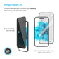FIXED Privacy Full-Cover Schutzglas für Apple iPhone 16 Pro Max, schwarz