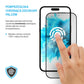 FIXED Privacy Ochronne szkło hartowane Full-Cover dla Apple iPhone 16, przylepne na cały ekran, czarne