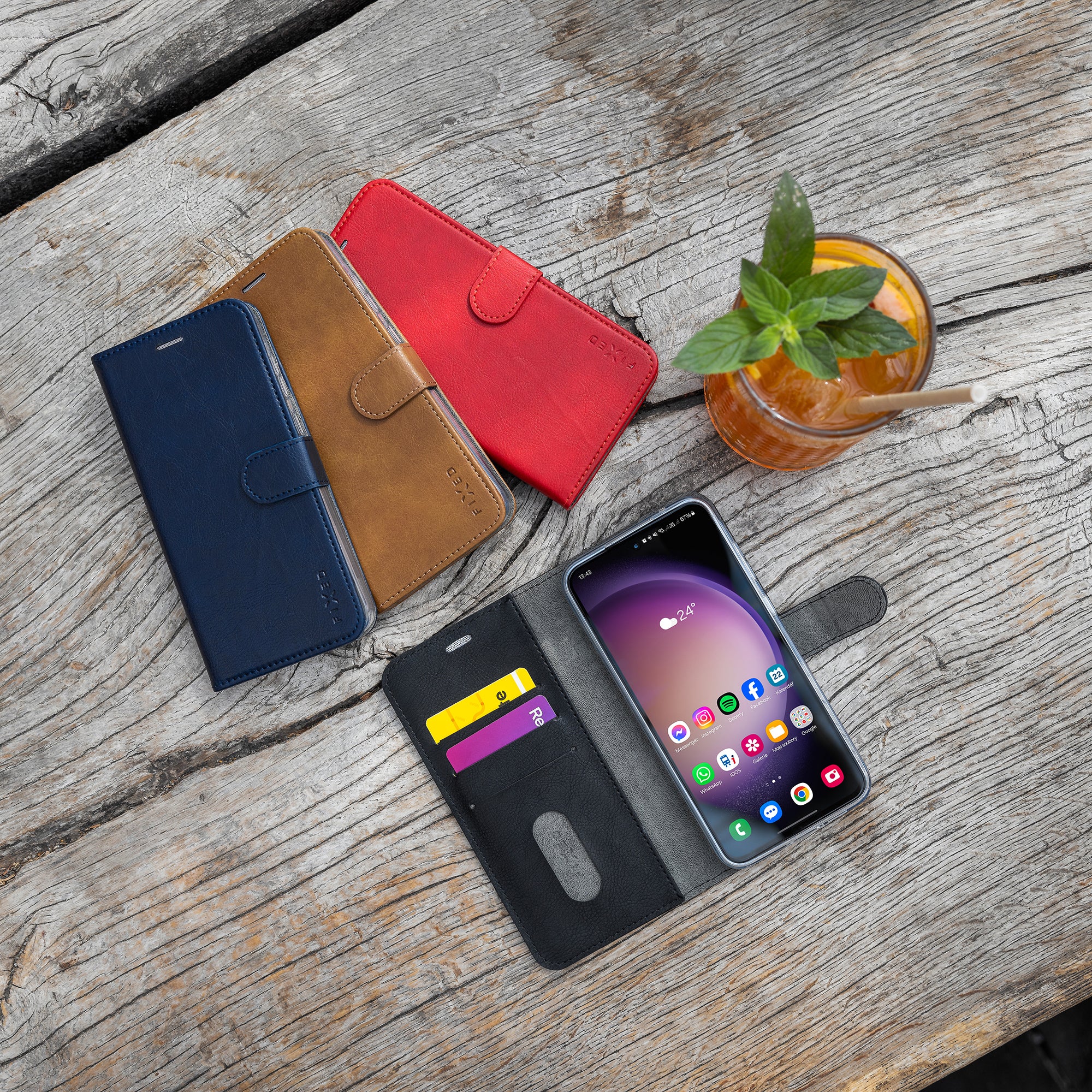 FIXED Opus Schutzhülle für Motorola Moto G57 Power 5G, schwarz