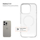 TPU gelový kryt FIXED MagStory AntiUV s podporou MagSafe pro Apple iPhone 16 Pro, čirý