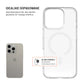 Żelowe etui TPU FIXED MagStory AntiUV z obsługą MagSafe do Samsung Galaxy A37, przezroczyste