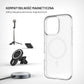 Żelowe etui TPU FIXED MagStory AntiUV z obsługą MagSafe do Apple iPhone 17 Pro Max, przezroczyste