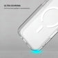 Żelowe etui TPU FIXED MagStory AntiUV z obsługą MagSafe do Apple iPhone 17 Pro Max, przezroczyste