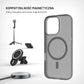 Żelowe etui TPU FIXED MagStory z obsługą MagSafe do Apple iPhone 17, kolor dymny