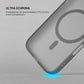 Żelowe etui TPU FIXED MagStory z obsługą MagSafe do Apple iPhone 16, kolor dymny