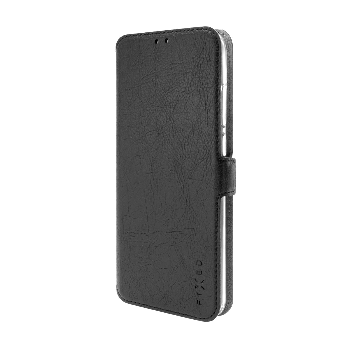 Tenké pouzdro typu kniha FIXED Topic pro Xiaomi Redmi Note 11 4G, černé