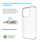 TPU-Gelhülle FIXED ReStory für Apple iPhone 16, rosa