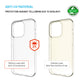 FIXED ReStory TPU Back Cover for Apple iPhone 16, gold