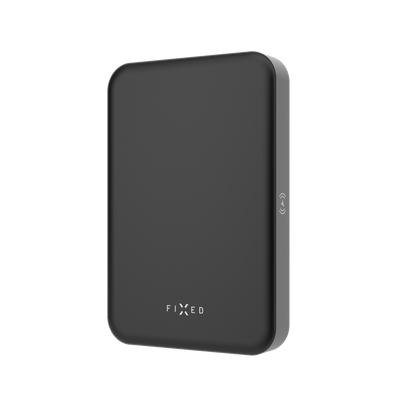Powerbank FIXED MagZen 10 Solid with wireless charging Qi2.2 25W, Find My/Hub, SSB, PD 30W, 10 000 mAh, black